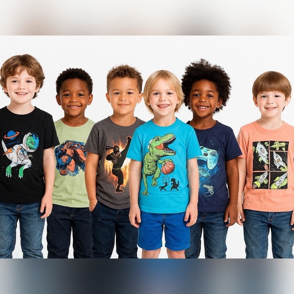 The Children's Place T-Shirt Lot Boys 5/6